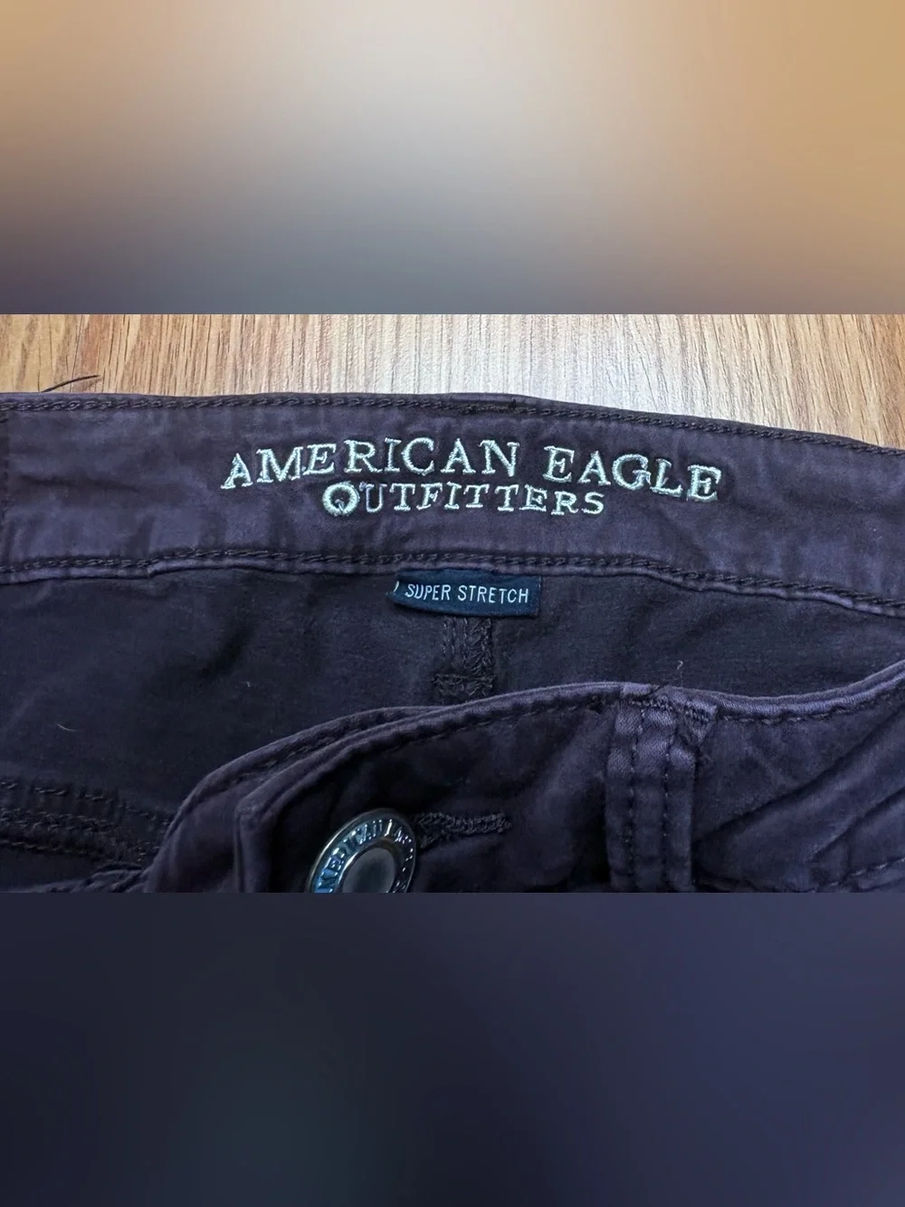 American Eagle Outfitters Women’s Skinny Jeans in Dark Purple